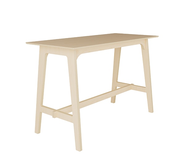 TABLE HAUTE EN BOIS – HIGH